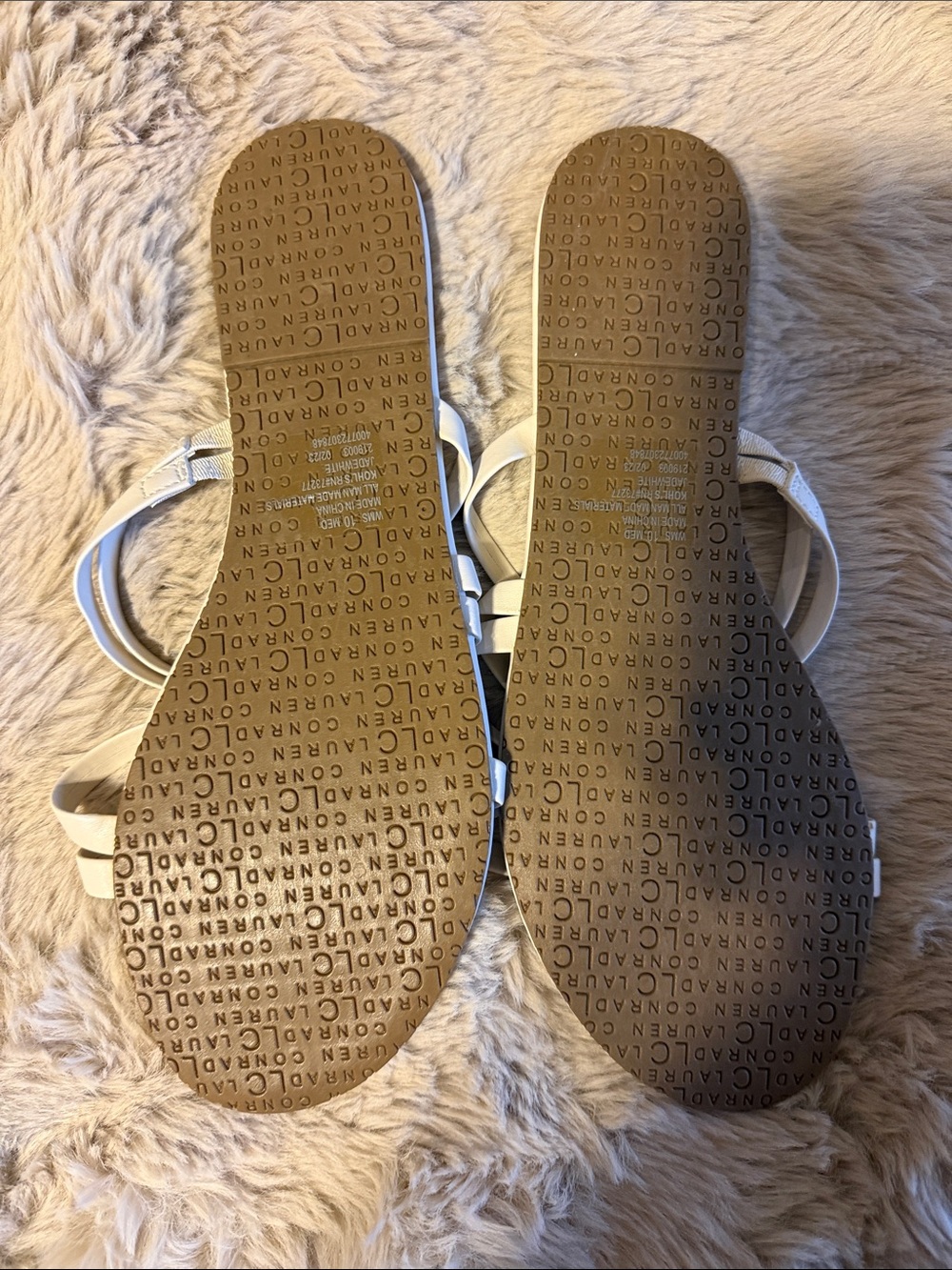 Bundle of 3 LC Lauren Conrad Slide Sandals NWOT - Picture 8 of 9